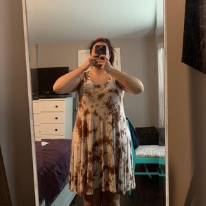 Tie dye dress
